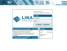 Tablet Screenshot of lika.geobasis-bb.de